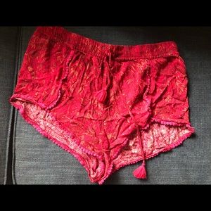 Ecote pink festival shorts